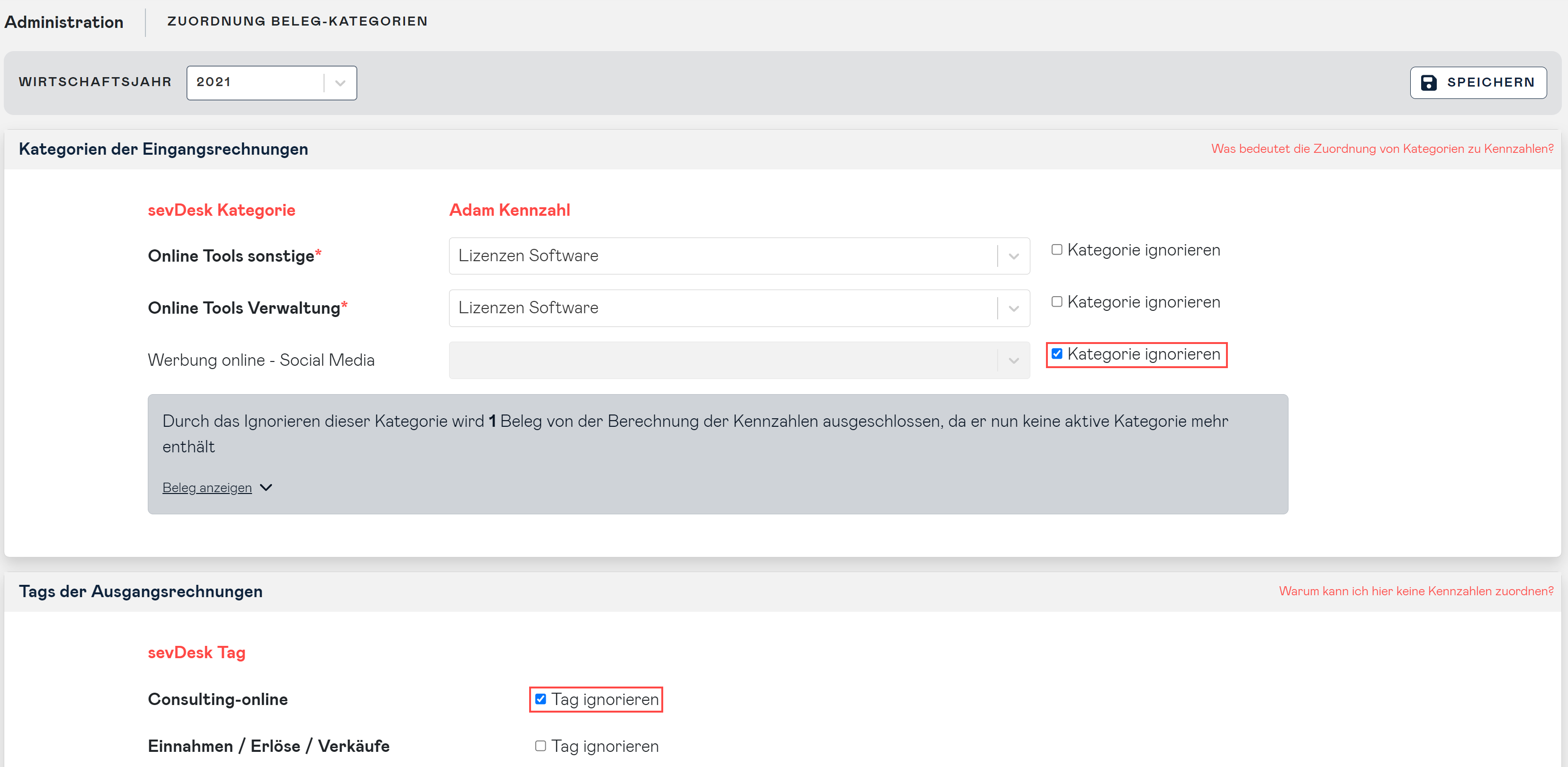 sevDesk Integration