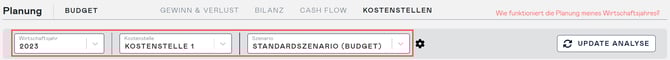 planning-budget-costcenter-selection