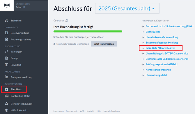 Buchhaltungsbutler 1