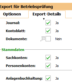 Export-Details BMD