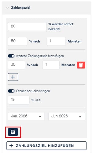 Umsatzteilplan 6